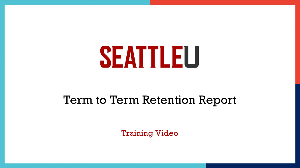 Term to Term Retention Report Thumbnail